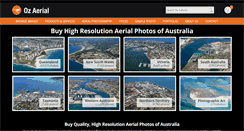 Desktop Screenshot of ozaerial.com.au